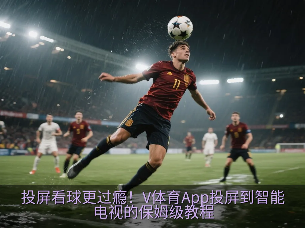 手机与电视无线投屏连接的示意图,展示信号传输与智能互联概念