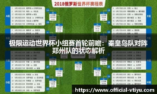 极限运动世界杯小组赛首轮前瞻：秦皇岛队对阵郑州队的状态解析